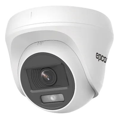 Cámara Turret TURBOHD / 2 Megapixel / Color 24/7 / Luz Blanca 20 m (65.6 ft) / Micrófono Integrado / 4 Tecnologías / Interior