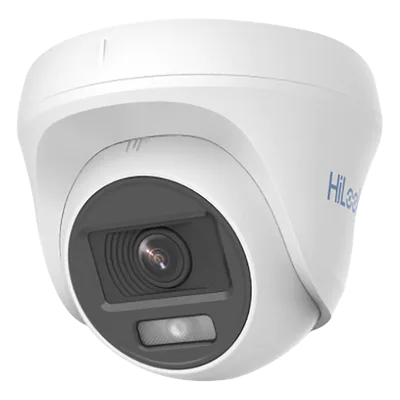 Turret TURBOHD / 1080p 2MP / Color 24/7 / Lente 2.8 mm / Luz Blanca 20 m / 65.6 ft / Audio Coaxitron / Interior Policarbonato