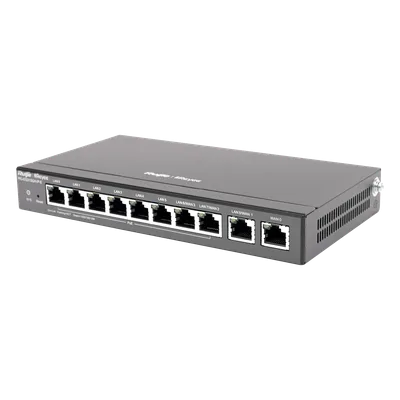 Router Balanceador SD-WAN / 1.5 Gbps / 350 Usuarios / 8 Puertos Gigabit PoE+ 110W / 4 WAN / Gestión en Nube