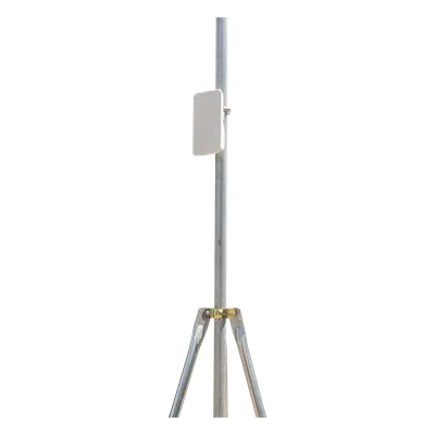 Kit de Montaje Trípode con Mástil / Acero Galvanizado / Altura Total 4.52 m (14.8 ft) / Capacidad 6 kg / Antenas Plato < 25 cm