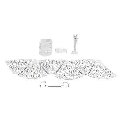 Antena direccional / 4.9-6.5 GHz / 34 dBi / 3 ft (0.9 m) / Haz 5° / Polarización dual