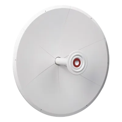 Antena direccional / 4.9-6.5 GHz / 34 dBi / 3 ft (0.9 m) / Haz 5° / Polarización dual