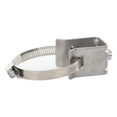 Kit de Adaptadores para Separación y Sujeción / Acero Inoxidable 304 / Abrazadera 2 a 3" / Orificio Roscado 3/8" / 10 Piezas