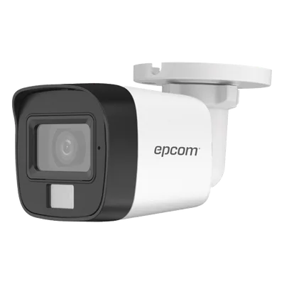 Cámara Bala TurboHD / 2 Megapixel / Gran Angular 101° / Dual Light 30 m (98.4 ft) IR / Luz Blanca 20 m (65.6 ft) / IP67 / 4 Tecnologías / Micrófono Integrado