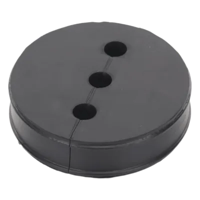 Inserto de Caucho EPDM / 3 Orificios / Cable 3/8 in / Diámetro 85 mm (3.34 in) / Grosor 25.4 mm (1 in) / Hermético