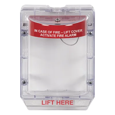 Protector para Estación de Jalón / Policarbonato UV / Montaje Sobreponer / Rango -40°F a 250°F / Aprobado UL y FM