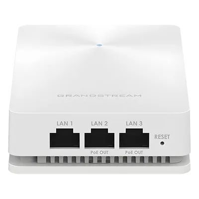 Punto de Acceso Wi-Fi / Doble Banda 2.03 Gbps / MU-MIMO 4x4:4 (5 GHz) / MU-MIMO 2x2:2 (2.4 GHz) / 3 Puertos Gigabit / PoE+ Uplink / Montaje en Pared