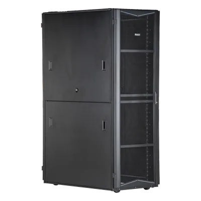 Gabinete para Centros de Datos / 45 UR / 800 mm (2.62 ft) Ancho / 1200 mm (3.94 ft) Profundidad / Acero / Negro