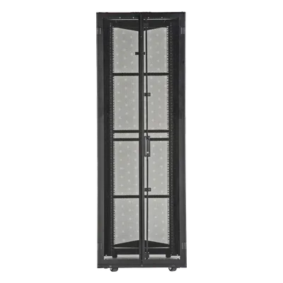 Gabinete para Centros de Datos / 45 UR / 800 mm (2.62 ft) Ancho / 1200 mm (3.94 ft) Profundidad / Acero / Negro