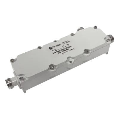 Acoplador direccional / 15dB / 575-2700MHz / 300W / PIM -161dBc / 4.3-10 / IP67