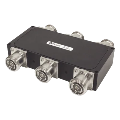 Combinador híbrido / 3x3 / 617-2700 MHz / 150W / -161 dBc / 4.3-10 IP68 / Uso exterior