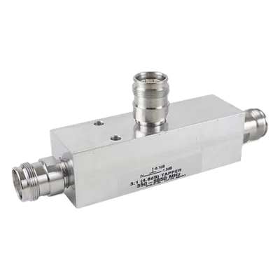 Separador RF / 3:1 Tap / 4.8 dB / 350-5930 MHz / 500 W / -161 dBc PIM / 4.3-10 IP67 / 380 g