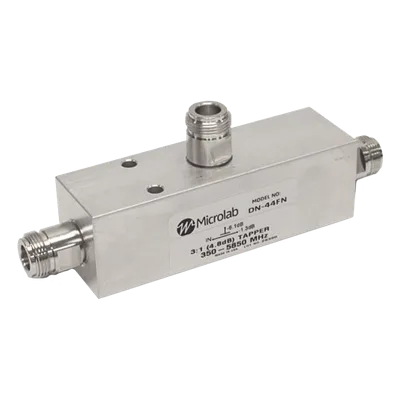 Separador de RF / 20dB (100:1) / 350-5930MHz / 500W RMS / PIM -161dBc / Tipo N / IP67