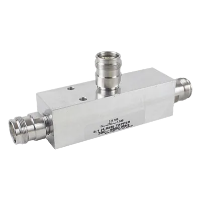 SEPARADOR 3dB (2:1) Tap 350-5930MHz 500W -161dBc 4.3-10 IP67 .
