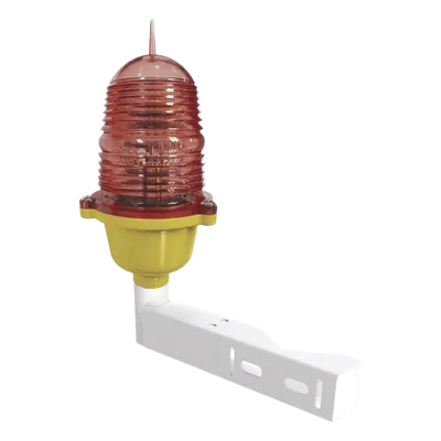 Luz de Obstrucción LED / Color Rojo / Luz Fija / 32 cd / IP66 / 75-220 Vca / 3W