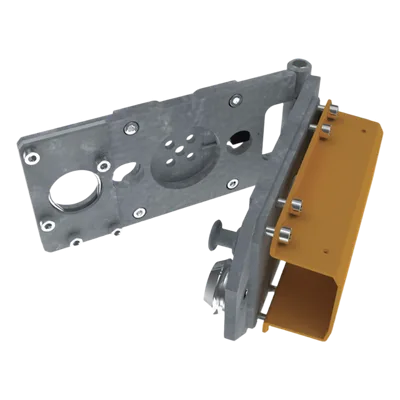 Sistema de Abatimiento / Barrera Vehicular GT4 / Brazo 4 m / 13 ft / Gabinete Gris o Acero Inoxidable