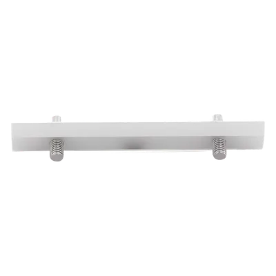 Conector de empalme para riel / Aluminio anodizado / 5 cm y 8 cm / 1.97 in y 3.15 in