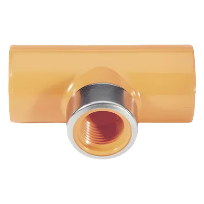 Conector en T / 3/4" x 1/2" FPT / Caja con 10 Piezas