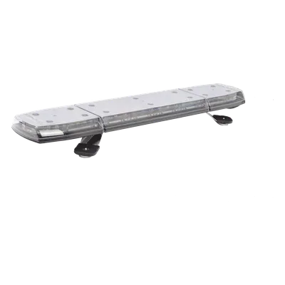Mini Barra de Luces LED / 144 LED / Dual Color Ámbar/Blanco / 24 Pulgadas / Lente Transparente / Montaje Magnético y Permanente / IP69K / SAE Clase I