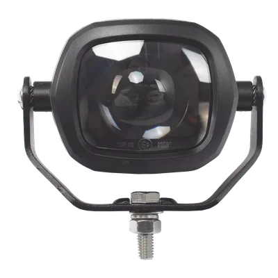 Señalizador LED para Montacargas / Flecha de Dirección Azul Móvil / 12-80 V CC / Carcasa Aluminio y Policarbonato / Certificaciones CE, R10, UL, RoHS