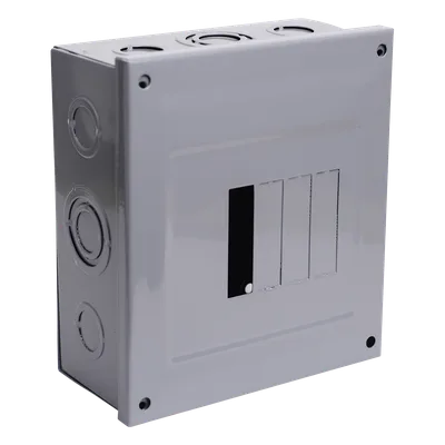 Centro de Carga para Sobreponer / 4 Polos / 100 A / 120/240 V AC / 1 Fase 3 Hilos / 10 kA / 6.5 x 7.3 x 3.0 in