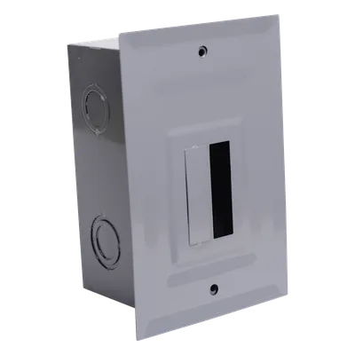 Centro de Carga para Empotrar, 02 Polos, 50 A, 1 Fase 3 Hilos, 120/240 V AC, 60Hz