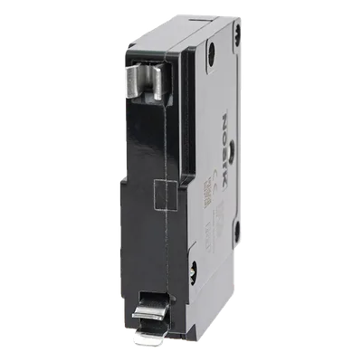 Interruptor Termomagnético Enchufable / 1 Polo / 15 A / 120/240 VCA / Capacidad Interruptiva 10 kA / Rango Térmico -30 a 70 °C
