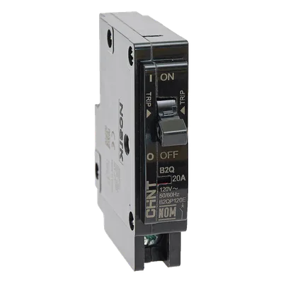 Interruptor Termomagnético Enchufable / 1 Polo / 30 A / 230/400 VAC / Capacidad de Interrupción 6 kA / IEC 60898-1
