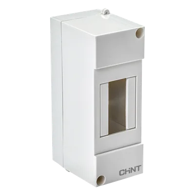 Caja de Distribución / IP20 / 2 Módulos / Montaje Sobreponer / Riel DIN / IK08 / -25°C a +45°C