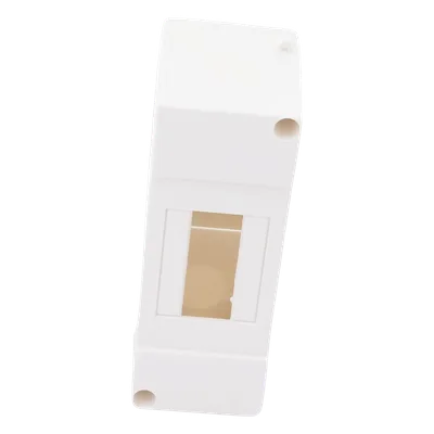 Caja de Distribución / IP20 / 2 Módulos / Montaje Sobreponer / Riel DIN / IK08 / -25°C a +45°C