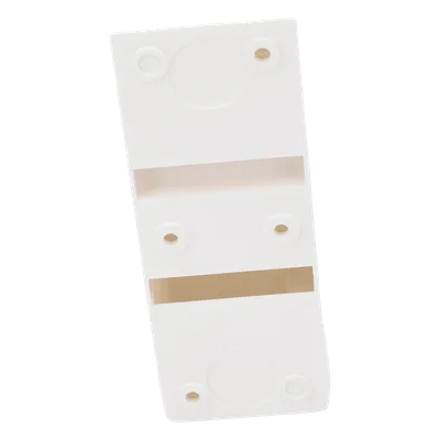 Caja de Distribución / IP20 / 2 Módulos / Montaje Sobreponer / Riel DIN / IK08 / -25°C a +45°C