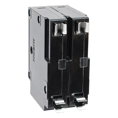 Interruptor Termomagnético Enchufable / 2 Polos / 60A / 240 VCA / Capacidad Interruptiva 10 kA / Rango -30 a 70 °C