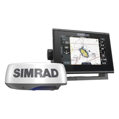 Kit de Radar y Pantalla Náutica / Alcance 36 Millas Náuticas / Rotación 60 RPM / Pantalla Táctil 7'' / CHIRP y Escaneo Forward/Side/Down / NMEA 2000