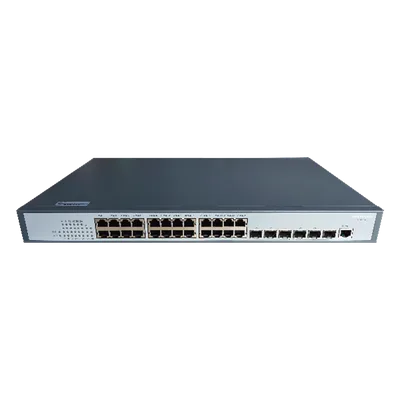 Switch Core Administrable Capa 3 / 24 Puertos Gigabit / 6 Uplink SFP+ 10G / Enrutamiento BGP-OSPF / 1.44 x 0.76 x 0.92 ft