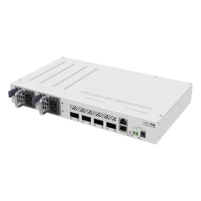 Conmutador / 4 Puertos QSFP28 100G / Chip Marvell DX4310 / 25W / Fuentes Intercambiables en Caliente