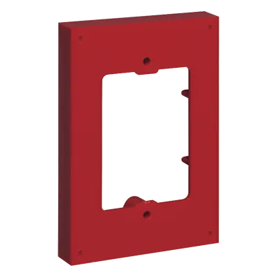 Espaciador / 5/8" (15.9 mm) / Plástico moldeado / Estaciones Stopper / Rojo