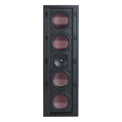 Bocina de pared / 4 woofers fibra de carbono 6.5'' / Tweeter titanio 1'' / 250W / 91dB / 36Hz-20kHz