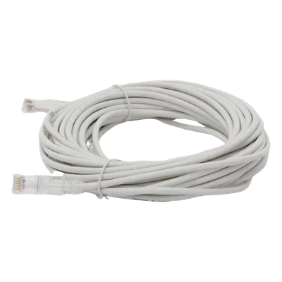 Cable de Parcheo Slim UTP Cat6A / 1 Metro (3.28 Pies) / 28 AWG / Blanco / RJ45