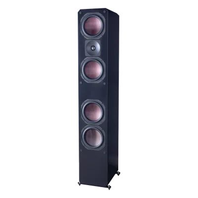 ELITE SERIES PREMIUM HOME THEATER 3 VIAS, 4 WOOFER DE FIBRA DE CARBONO 6.5", 1 TWEETER DE TITANIO, COLOR NEGRO
