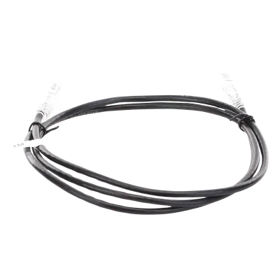Cable de Parcheo UTP / Cat6A / 1 m (3.28 ft) / 28 AWG / Slim / RJ45 / Negro