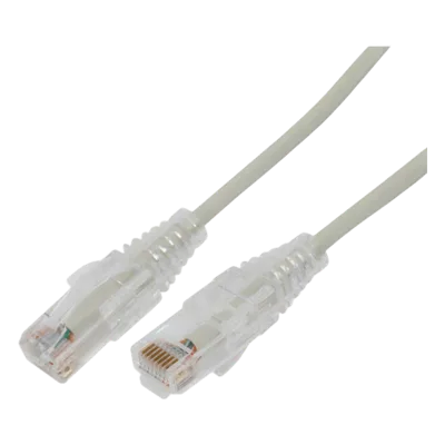 Cable de Parcheo Slim UTP / Cat6A / 2 m (6.56 ft) / 28 AWG / Gris
