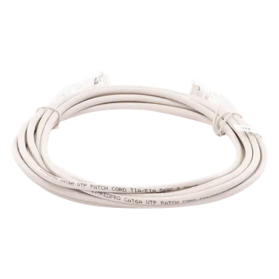 Cable de Parcheo Slim UTP Cat6A / 3 m (9.84 ft) / 28 AWG / Gris / RJ45