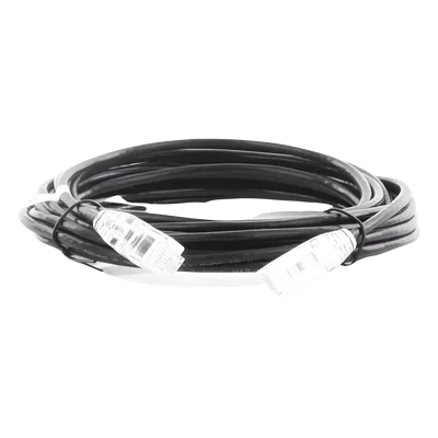 Cable de Parcheo Slim UTP Cat6A / 5 m (16.40 ft) / 28 AWG / RJ45 / Negro