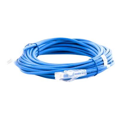 Cable de Parcheo Slim UTP Cat6A / 7 m (22.97 ft) / 28 AWG / RJ45 / Azul