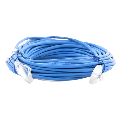 Cable de Parcheo Slim UTP Cat6A / 10 m (32.81 ft) / 28 AWG / RJ45 / Azul