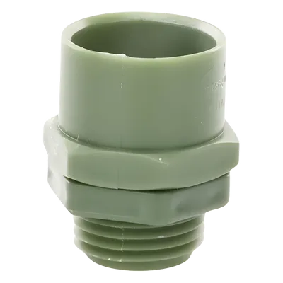 Conector para Tubería Conduit Pesado / 1/2" (13 mm) / PVC Rígido / Autoextinguible / Norma NMX-E-012