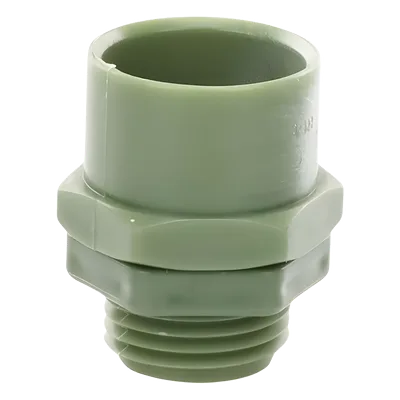 Conector para Tubería Conduit Pesado / 1/2" (13 mm) / PVC Rígido / Autoextinguible / Norma NMX-E-012