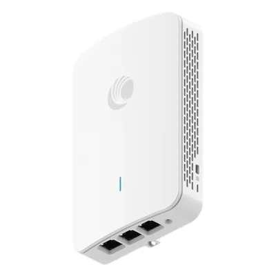 Punto de Acceso Wi-Fi 6 / Diseño para Pared / 3 Puertos Gigabit / PoE Passthrough / Doble Banda 2.4 y 5 GHz / Hasta 2.5 Gbps / Radio IoT Integrado