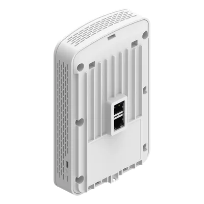Punto de Acceso Wi-Fi 6 / Diseño para Pared / 3 Puertos Gigabit / PoE Passthrough / Doble Banda 2.4 y 5 GHz / Hasta 2.5 Gbps / Radio IoT Integrado