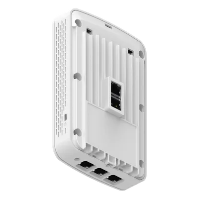 Punto de Acceso Wi-Fi 6 / Diseño para Pared / 3 Puertos Gigabit / PoE Passthrough / Doble Banda 2.4 y 5 GHz / Hasta 2.5 Gbps / Radio IoT Integrado